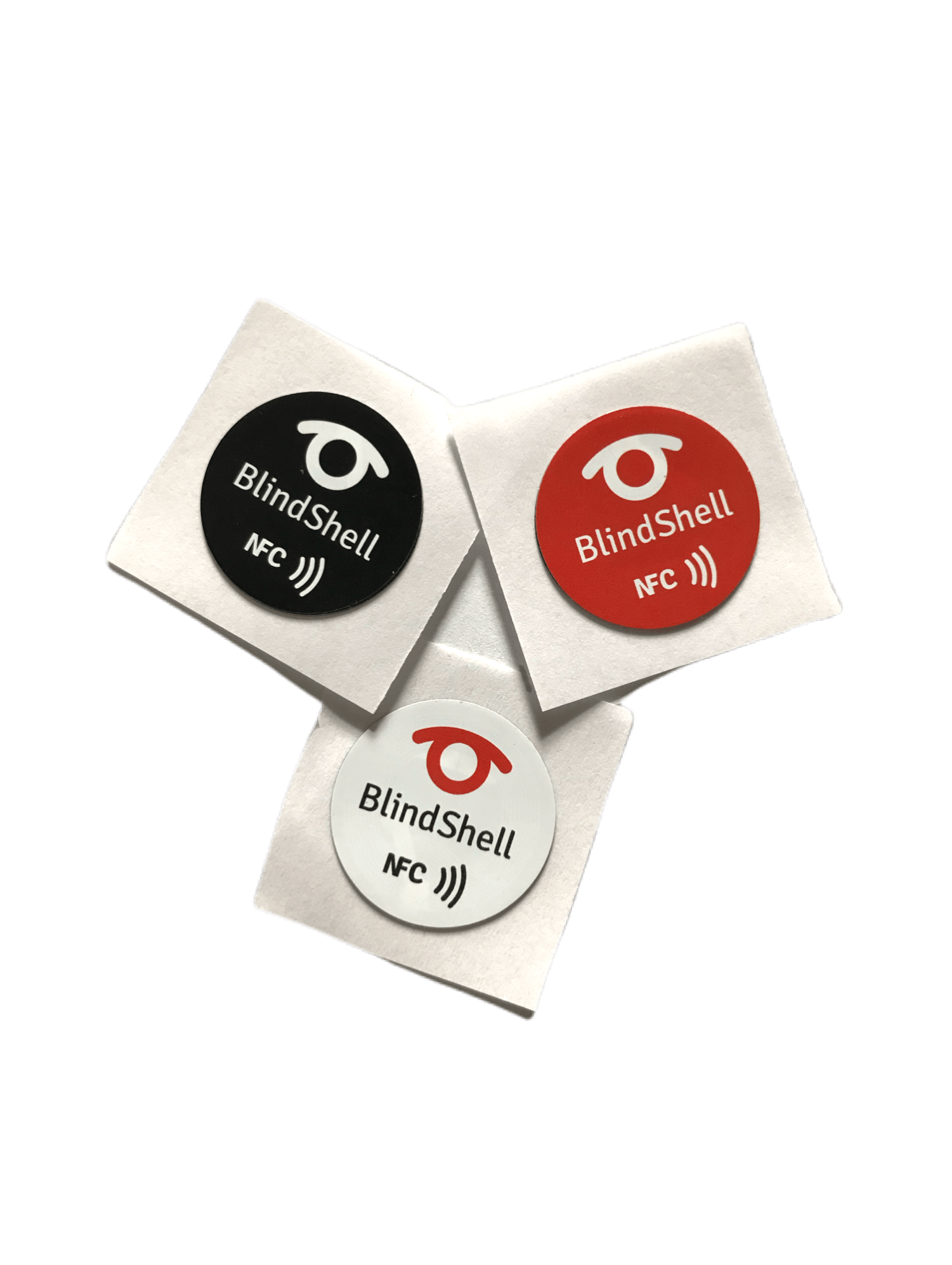 Paquete de 30 etiquetas NFC — BlindShell