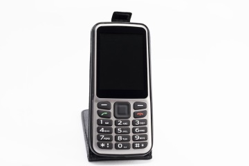 Phone in the protective case