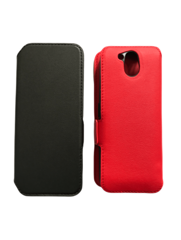 Red and black flip cases