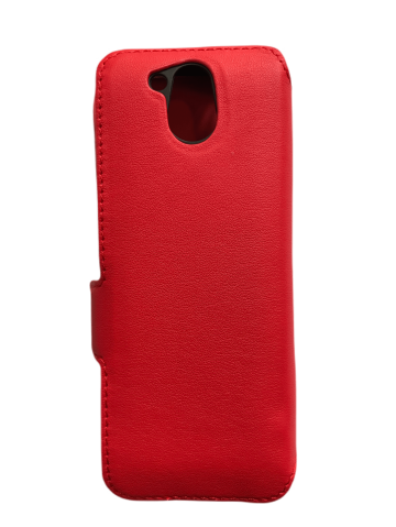 Red flip case back side